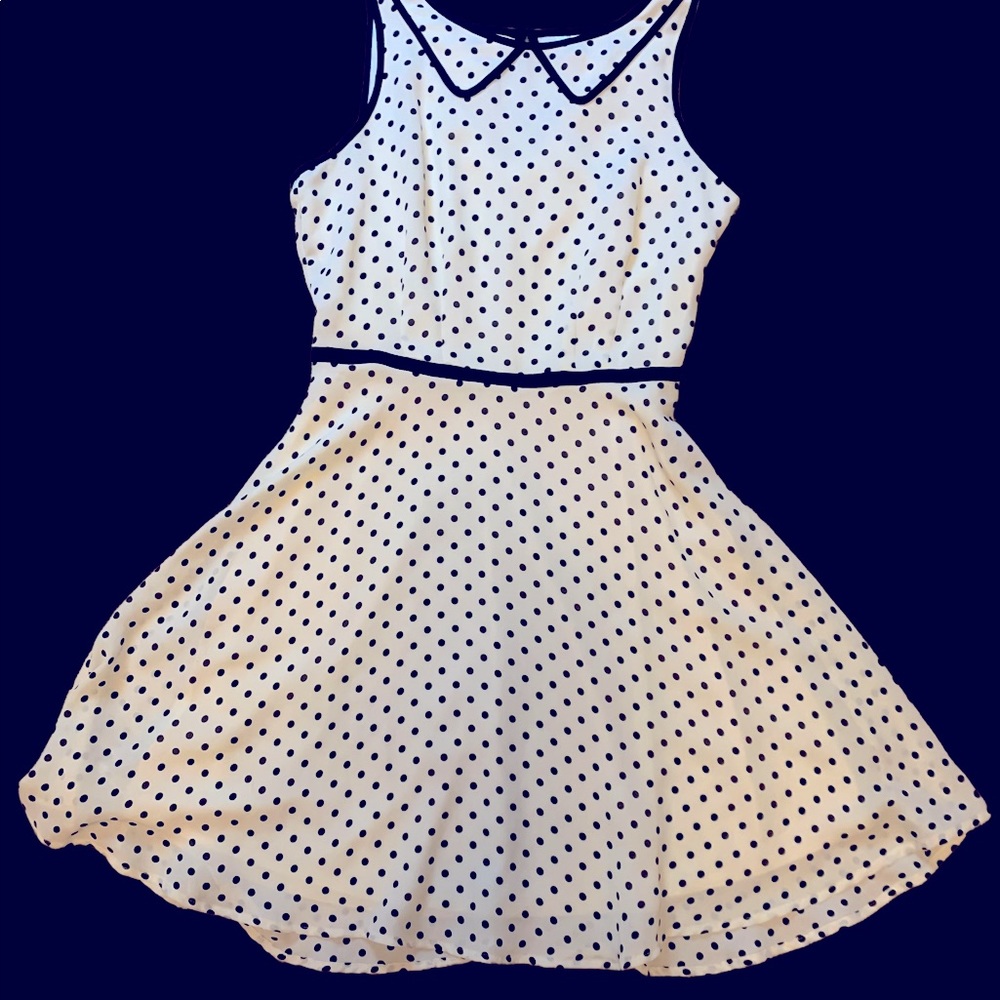 Lauren Conrad polka dot dress size 6